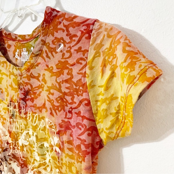 My Sport Burn Out Bar Harbor Maine Graphic Short Sleeve Tee. Shirt Multi Colored - Picture 5 of 8